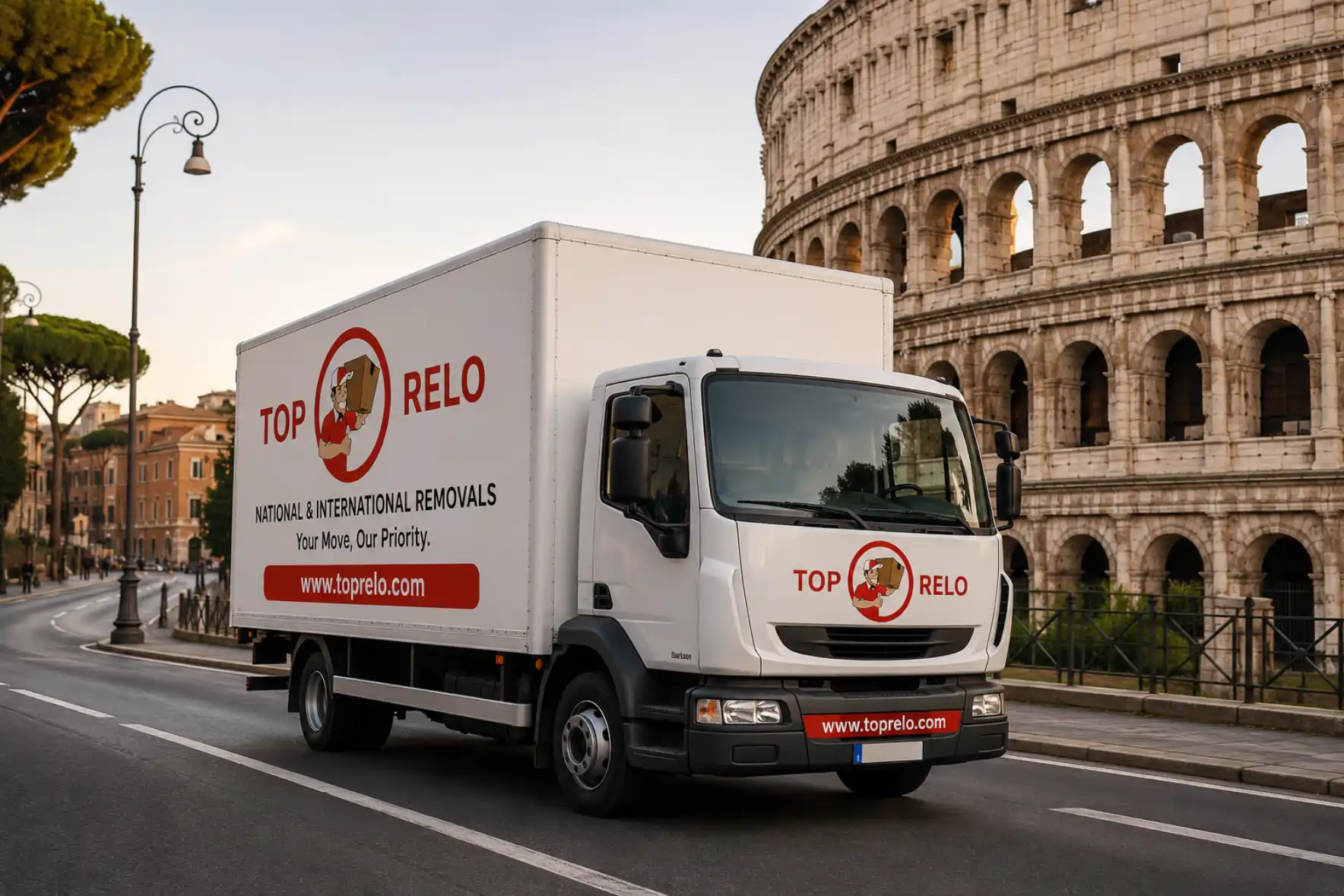 long distance moving services in Rome Italy